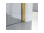 HOPA Lagos Gold New 200 Walk-In sprchový kút šírka 100 cm sklo Flutted+vzpera