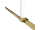 HOPA Belver Gold New sprchové dvere do niky/kútu 100x195cm posuvné dvere,sklo Číre
