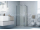 FORTE Essence N1B sprchové pivotové dvere do niky/kúty 75x200 cm sklo Stampato C rám Biely