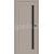 ERKADO SET Bezfalcové rámové dvere FRÉZIA 5 presklené,CPL Laminát KamennoSivá ST a zárubeň