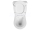 Aqualine JALTA RIMLESS WC-kombi komplet+sedátko SC+pripojenie odpadu+roh.ventil