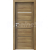 PORTA Doors SET Bezfalcové rám. dvere VERTE HOME G.1 so sklom,3D fólia Agát medový,zárubeň
