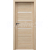 PORTA Doors SET Bezfalc rám dvere VERTE HOME G.3 so sklom,3Dfólia Buk škandinávsky,zárubeň