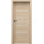 PORTA Doors SET Bezfalc rám dvere VERTE HOME G.4 so sklom,3Dfólia Buk škandinávsky,zárubeň