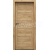 PORTA Doors SET Bezfalcové rám. dvere VERTE HOME G.0 plné,3D fólia Dub Craft zlatý,zárubeň