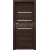 PORTA Doors SET Bezfalcové rámov dvere VERTE HOME G.3 so sklom,3D fólia Dub Hawana,zárubeň