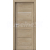 PORTA Doors SET Bezfalcové rám dvere VERTE HOME G.1 so sklom,3Dfólia Dub klasickýazárubeň
