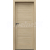 PORTA Doors SET Bezfalcové rámové dvere VERTE HOME G.0 plné, 3D fólia Dub matný a zárubeň