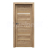 PORTA Doors SET Bezfalcové rám. dvere VERTE HOME G.1 so sklom,3Dfólia Dub Mauvella,zárubeň