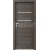 PORTA Doors SET Bezfalcové rámové dvere VERTE HOME G.2 so sklom,3D fólia Dub tmavý,zárubeň