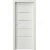PORTA Doors SET Bezfalcové rám. dvere VERTE HOME G.2 so sklom,3D fólia Wenge whiteazárubeň