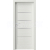 PORTA Doors SET Bezfalcové rám. dvere VERTE HOME G.3 so sklom,3D fólia Wenge whiteazárubeň