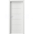PORTA Doors SET Bezfalcové rámové dvere VERTE HOME G.0 plné, fólia Biela a zárubeň