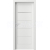 PORTA Doors SET Bezfalcové rámové dvere VERTE HOME G.1 so sklom, fólia Biela a zárubeň