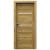 PORTA Doors SET Bezfalcové rámové dvere VERTE HOME G.1 so sklom,fólia Dub Catania,zárubeň