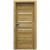 PORTA Doors SET Bezfalcové rámové dvere VERTE HOME G.3 so sklom,fólia Dub Catania,zárubeň