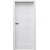 PORTA Doors SET Bezfalcové rámové dvere VERTE HOME G.0 plné, Soft CPL Sivá