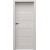 PORTA Doors SET Bezfalcové rámové dvere VERTE HOME G.1 so sklom, Soft CPL Kašmír a zárubeň