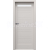 PORTA Doors SET Rámové dvere VERTE HOME D.1 so sklom, Soft CPL Kašmír + zárubeň