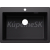 Blanco vstavaný drez PLEON 8 CU SILGRANIT 70x51 cm čierna