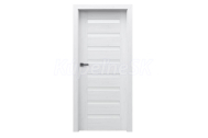PORTA Doors Set BEZFALC dvere VERTE PREMIUM D.8 skloMat,3Dfólia Borovica Andersena zárubeň