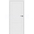 ERKADO SET Bezfalcové rámové dvere Nemézia 16 plné, Premium, Biela Kôra a zárubeň