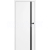 ERKADO SET Doskové dvere BALDUR 9 presklené, CPL Laminát Biela ST a zárubeň