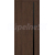 ERKADO SET Doskové dvere BALDUR 9 presklené, CPL Laminát Wenge Dark St + zárubeň