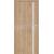 ERKADO SET Doskové dvere BALDUR 9 presklené, Premium Dub + zárubeň