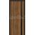 ERKADO SET Doskové dvere BALDUR 9 presklené, Premium Orech Klasický + zárubeň
