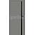 ERKADO SET Bezfalcové doskové dvere BALDUR 9 presklené,CPL Laminát Svetlosivá St + zárubeň
