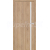 ERKADO SET Bezfalcové doskové dvere BALDUR 9 presklené, Premium Dub + zárubeň