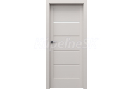 PORTA Doors SET Rámové dvere VERTE HOME G.1 so sklom, Soft CPL Kašmír + zárubeň
