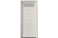 PORTA Doors SET Bezfalc rám dvere VERTE HOME C.1 so sklom,3D fólia Nórska borovica zárubeň