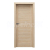 PORTA Doors SET Bezfalcové rámové dvere VERTE HOME C.0 plné,fólia Buk škandinávsky+zárubeň