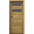 PORTA Doors SET Bezfalcové rámové dvere VERTE HOME C.2 so sklom,fólia Dub Catania zárubeň