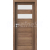 PORTA Doors SET Bezfalcové rám. dvere VERTE HOME C.2 so sklom fólia Dub kalifornia+zárubeň