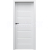 PORTA Doors SET Rámové dvere VERTE HOME H.5 so sklom, Soft CPL Sivá a zárubeň