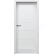 PORTA Doors SET Rámové dvere VERTE HOME B.5 so sklom, Soft CPL Sivá + zárubeň