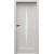 PORTA Doors SET Rámové dvere VERTE HOME E.5 so sklom, Soft CPL Kašmír a zárubeň