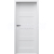 PORTA Doors SET Rámové dvere VERTE HOME L.0 plné, Soft CPL Sivá + zárubeň