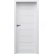 PORTA Doors SET Rámové dvere VERTE HOME J.0 plné, Soft CPL Sivá + zárubeň