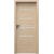 PORTA Doors SET Rámové dvere VERTE PREMIUM E.4 skloMat, 3Dfólia Buk Škandinávsky a zárubeň