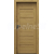 PORTA Doors SET Rámové dvere VERTE PREMIUM E.0 Plné, 3Dfólia Dub Prírodný a zárubeň