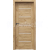 PORTA Doors SET Rámové dvere VERTE PREMIUM E.5 skloMat, 3Dfólia Dub Craft Zlatý +zárubeň