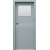 PORTA Doors SET Rámové dvere Porta DECOR M, Soft CPL Fjord sklo činčila a zárubňa