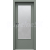 PORTA Doors SET Rámové dvere Porta DECOR D, Soft CPL Olivová sklo činčila a zárubňa
