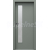 PORTA Doors SET Rámové dvere Porta DECOR L, Soft CPL Olivová sklo činčila + zárubňa