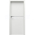 PORTA Doors SET Rámové dvere Line F.1 plné,intarzia, Soft CPL Biela + zárubeň