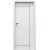 PORTA Doors SET Rámové dvere Line I.1 plné,intarzia, Soft CPL Biela + zárubeň